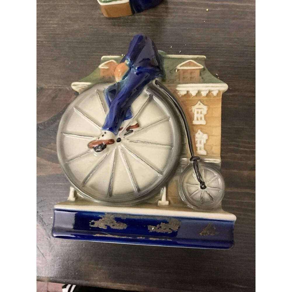 1972 Ezra Brooks S.N.-50 penny farthing decanter
